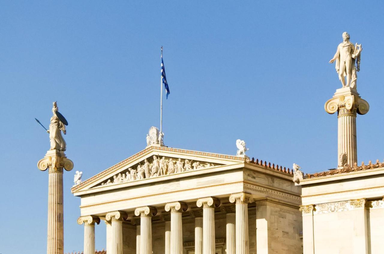 Athens Stylish Studio In Front Of Syntagma Metro Stop For 2 Kültér fotó