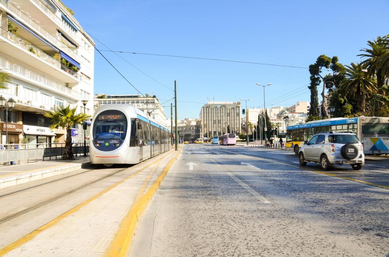 Athens Stylish Studio In Front Of Syntagma Metro Stop For 2 Kültér fotó