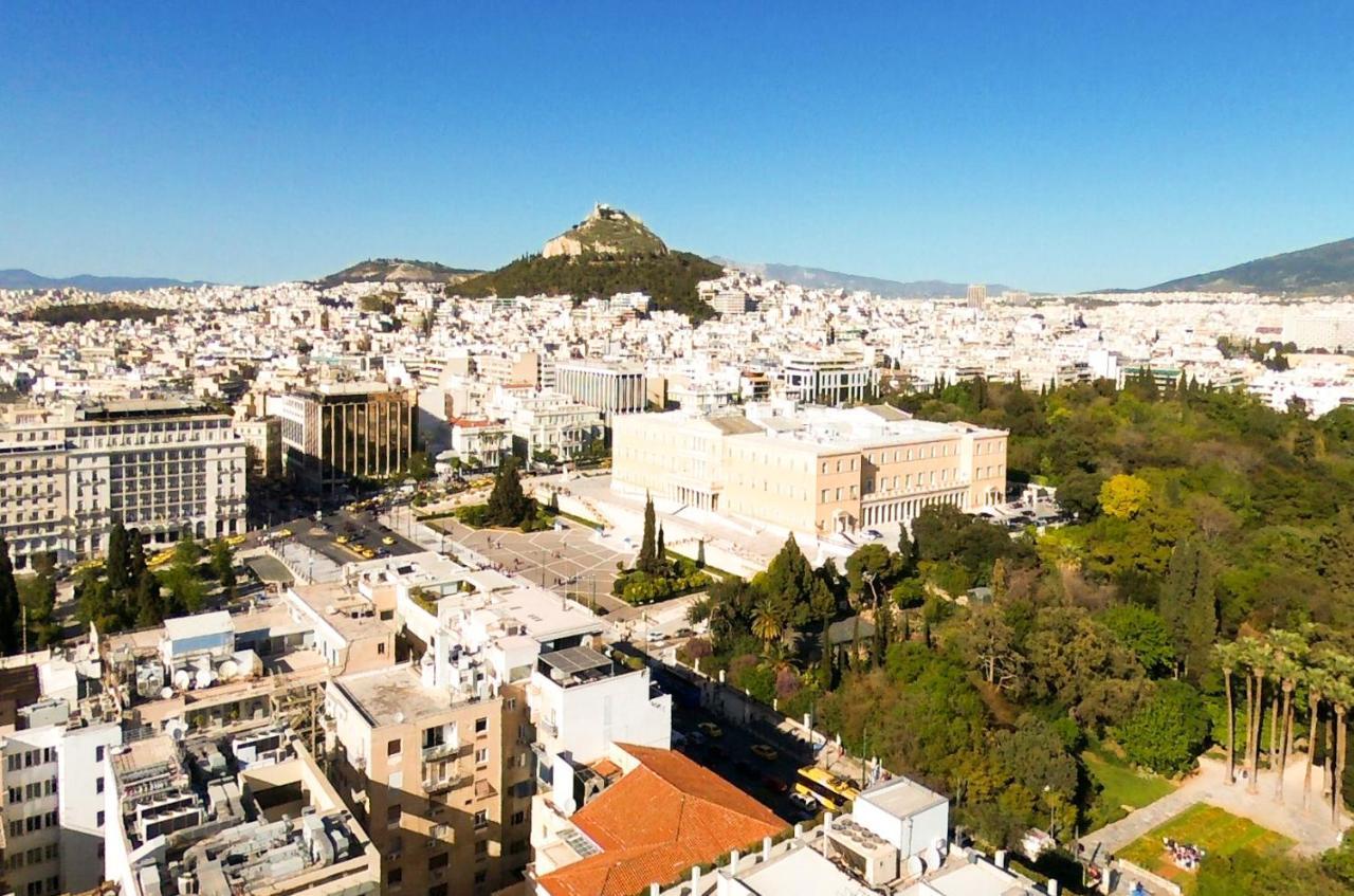 Athens Stylish Studio In Front Of Syntagma Metro Stop For 2 Kültér fotó